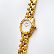 Load image into Gallery viewer, Ladies' Vintage 90s Gold-Plated Fendi 850L Quartz Watch with White Dial