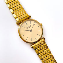 Load image into Gallery viewer, Vintage Ladies' Gold-Plated Longines 'La Grande Classique' Quartz Watch