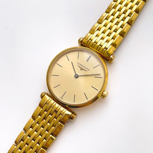 Load image into Gallery viewer, Vintage Ladies' Gold-Plated Longines 'La Grande Classique' Quartz Watch