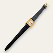 Load image into Gallery viewer, 1980s Raymond Weil Tank Style Quartz Watch with Roman Numerals