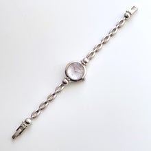 Load image into Gallery viewer, Vintage Silver-Tone Ladies' Courrèges Quartz Watch with Mother of Pearl Dial