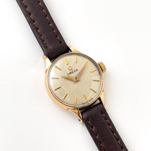 Load image into Gallery viewer, Tiny 1959 9ct solid gold Omega Ladies' Vintage Mechanical Watch - Boxed