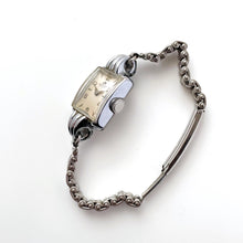 Load image into Gallery viewer, Vintage Ladies' Silver-Tone Art Deco Bucherer Mechanical Watch