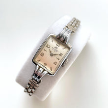 Load image into Gallery viewer, Vintage Ladies' Silver-Tone Art Deco Bucherer Mechanical Watch