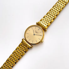 Load image into Gallery viewer, Vintage Ladies' Gold-Plated Longines 'La Grande Classique' Quartz Watch