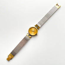 Load image into Gallery viewer, Vintage 1991 Two-Tone Christian Dior Ladies' Quartz Watch with Round Gold Dial - Boxed
