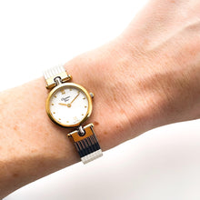Load image into Gallery viewer, Vintage 1990s Two-Tone Christian Dior 3025 Ladies' Quartz Watch with Round Mother of Pearl Dial