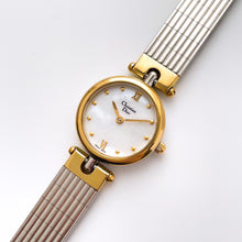 Load image into Gallery viewer, Vintage 1990s Two-Tone Christian Dior 3025 Ladies' Quartz Watch with Round Mother of Pearl Dial