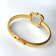 Load image into Gallery viewer, Vintage Yves Saint Laurent Gold-Plated Ladies' Bangle Quartz Watch with Heart Shaped Dial - Boxed