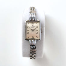 Load image into Gallery viewer, Vintage Ladies' Silver-Tone Art Deco Bucherer Mechanical Watch