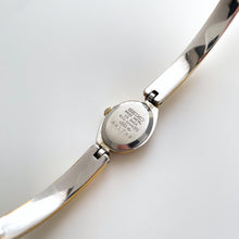 Load image into Gallery viewer, Seiko Quartz Watch – Two-Tone Articulated Bangle with Crystal Bezel, 1990s