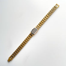 Load image into Gallery viewer, Vintage 1990s Gold-Plated Ladies' Seiko Quartz Watch With Rectangular Dial - Boxed