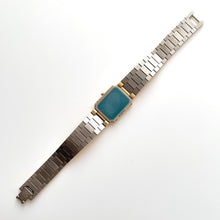 Load image into Gallery viewer, Vintage Gold-Plated Ladies' Seiko Lassale Quartz Watch with Striped Black Dial