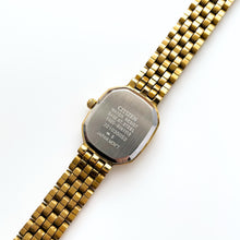 Load image into Gallery viewer, Vintage Gold-Plated Ladies' Citizen Quartz Watch with White Dial and Roman Numerals