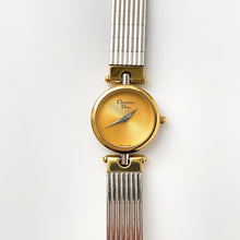 Load image into Gallery viewer, Vintage 1991 Two-Tone Christian Dior Ladies' Quartz Watch with Round Gold Dial - Boxed