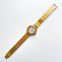 Load image into Gallery viewer, Vintage 1990s Gold-Plated Christian Dior 3051 Ladies' Quartz Watch with Round Sector Dial