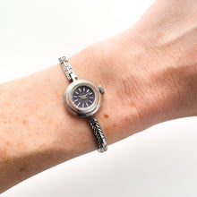 Load image into Gallery viewer, Citizen Ladies’ Mechanical Watch – White Gold-Plated, Ornate Case