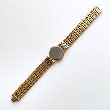 Load image into Gallery viewer, Vintage 1990s Gold-Plated Ladies' Seiko Quartz Watch with Round White Dial