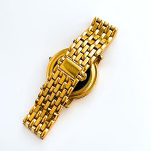 Load image into Gallery viewer, Vintage Unisex 90s Gucci 7300M Quartz Watch with Date Window and Gold-Plated Bracelet - Boxed