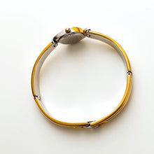 Load image into Gallery viewer, Seiko Quartz Watch – Two-Tone Articulated Bangle with Crystal Bezel, 1990s