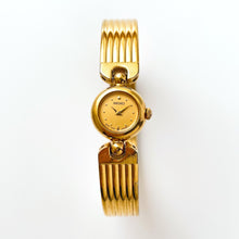 Load image into Gallery viewer, Vintage 1990s Gold-Plated Ladies' Seiko Quartz Watch With Semi Bangle Bracelet