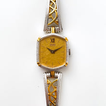 Load image into Gallery viewer, Seiko Ladies’ Quartz Watch – Two-Tone with Intricate Bracelet, 1990s