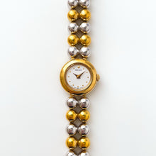 Load image into Gallery viewer, Vintage 1990s Two-Tone Ladies' Seiko Quartz Watch With Beaded Bracelet