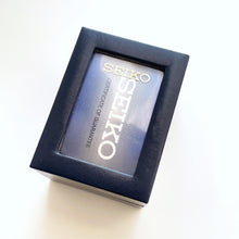 Load image into Gallery viewer, Vintage 1990s Gold-Plated Ladies' Seiko Quartz Watch with White Dial and Intricate Bracelet - Boxed