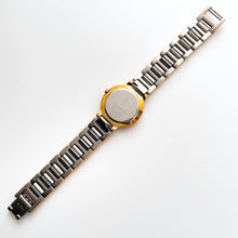 Load image into Gallery viewer, Vintage 1990s Yves Saint Laurent Ladies' Quartz Watch with Two-Tone Bracelet and Blue Dial