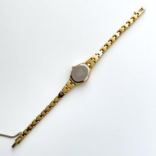 Load image into Gallery viewer, Vintage 00s Gold-Plated Accurist Quartz Watch - Black Oval Dial