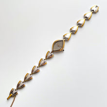 Load image into Gallery viewer, Thin Vintage 1990s Two-Tone Ladies' Pola Quartz Watch With Intricate Bracelet