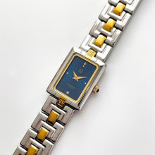 Load image into Gallery viewer, Vintage 1990s Two-Tone Ladies' Givenchy Watch with Blue Dial and Quartz Movement