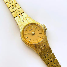 Load image into Gallery viewer, Vintage 1970s Gold-Plated Seiko Ladies' Mechanical Watch with Round Dial