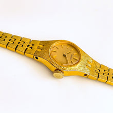 Load image into Gallery viewer, Vintage 1970s Gold-Plated Seiko Ladies' Mechanical Watch with Round Dial