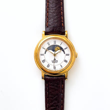 Load image into Gallery viewer, Ladies' Vintage Gold-Plated Lorus Sun & Moon Phase Quartz Watch