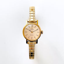 Load image into Gallery viewer, Tiny 1970 gold-plated Omega Genève Ladies' Vintage Mechanical Watch with Expanding Bracelet