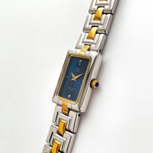 Load image into Gallery viewer, Vintage 1990s Two-Tone Ladies' Givenchy Watch with Blue Dial and Quartz Movement