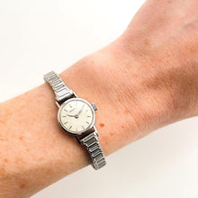Load image into Gallery viewer, Longines Ladies’ Mechanical Watch – Silver-Tone with Expanding Bracelet, 1960s