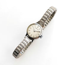 Load image into Gallery viewer, Longines Ladies’ Mechanical Watch – Silver-Tone with Expanding Bracelet, 1960s