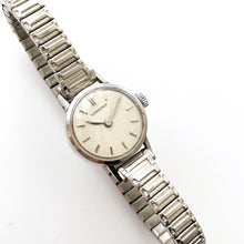 Load image into Gallery viewer, Longines Ladies’ Mechanical Watch – Silver-Tone with Expanding Bracelet, 1960s