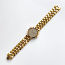 Load image into Gallery viewer, RESERVED - Vintage Gold-Plated Christian Dior Ladies' Quartz Watch with Octagon Dial