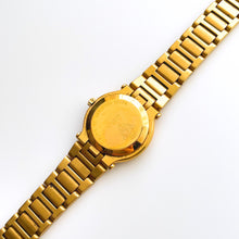 Load image into Gallery viewer, Vintage Gold-Plated Gucci 9200L Quartz Watch with Round Dial and Date Window