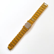 Load image into Gallery viewer, Vintage 90s Gold-Plated Seiko Asymmetrical Quartz Watch - Black Dial