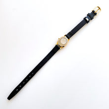 Load image into Gallery viewer, Tiny Vintage Ladies' Gold-Plated Omax (Seiko) Quartz Watch - Black