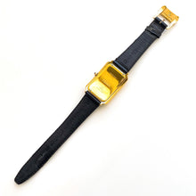 Load image into Gallery viewer, Vintage 90s Unisex Gold-Plated Fendi 500 Quartz Watch with Rectangular Tank-Style Dial