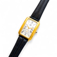 Load image into Gallery viewer, Vintage 90s Unisex Gold-Plated Fendi 500 Quartz Watch with Rectangular Tank-Style Dial