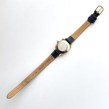 Load image into Gallery viewer, Vintage Raymond Weil Gold Plated Black Dial Mechanical Ladies Watch