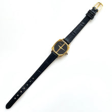 Load image into Gallery viewer, Vintage Raymond Weil Gold Plated Black Dial Mechanical Ladies Watch