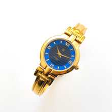 Load image into Gallery viewer, Vintage 90s Gold-Plated Ladies' Givenchy 'Millesime' Watch - Blue Dial