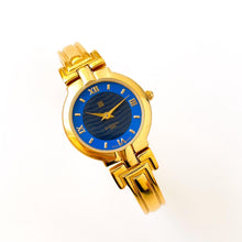 Load image into Gallery viewer, Vintage 90s Gold-Plated Ladies' Givenchy 'Millesime' Watch - Blue Dial
